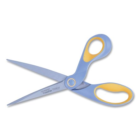 Westcott ExtremEdge Adjust Scissors, 9", Bent, Gray 14669